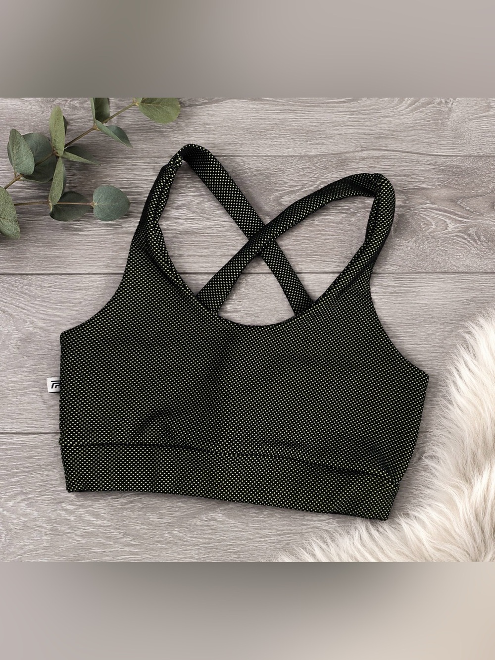 Athletic Crossback Sports Bra | Size: Medium | Workout Gym Activewear